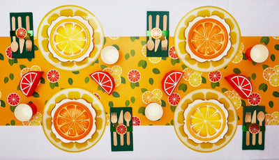 Kids Summer Theme Tablescape & Table Decoration Kit | Yellow Bliss Co