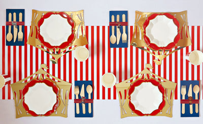 Circus  Theme Tablescape & Table Decoration Kit  | Yellow Bliss Co