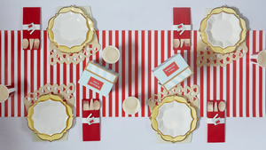 Movie Theater Theme Tablescape & Table Decoration Kit by Yellow Bliss Co