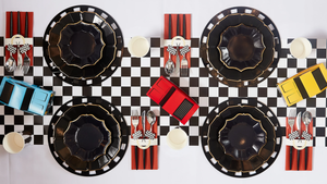 Car Theme Tablescape & Table Decoration Kit by Yellow Bliss Co